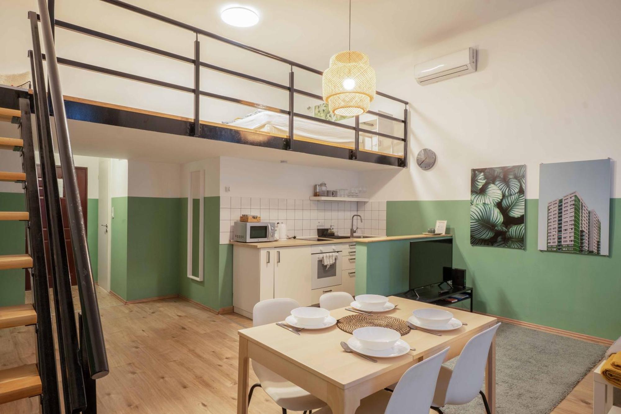 Cosy Studio In Terezvaros W41 Green Budapest Eksteriør bilde