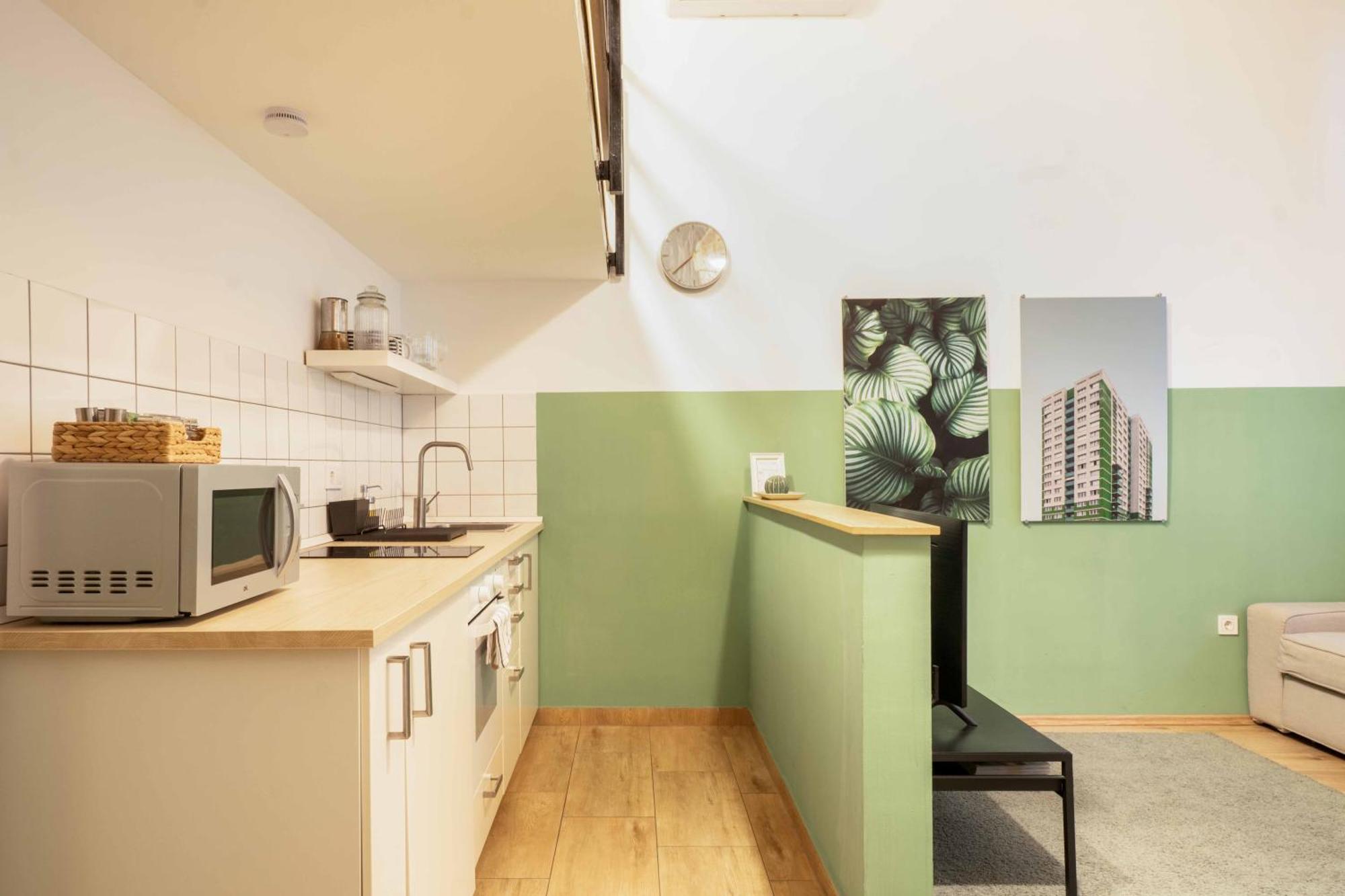Cosy Studio In Terezvaros W41 Green Budapest Eksteriør bilde